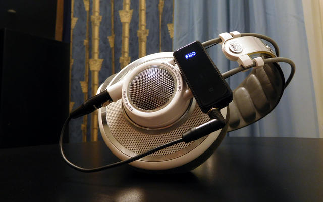 AKG K701 with FiiO BTR3