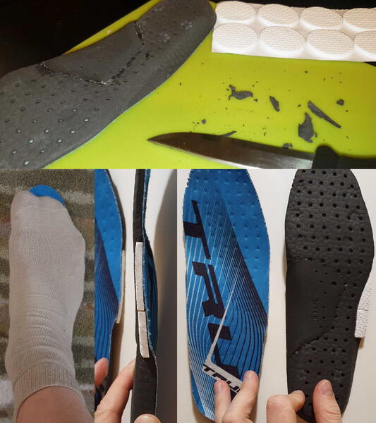 Modified insoles