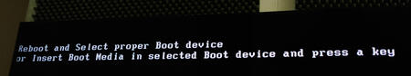 Error on boot