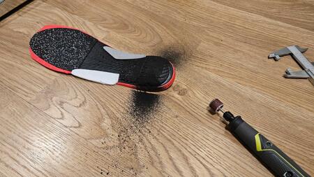 Grinding the insoles