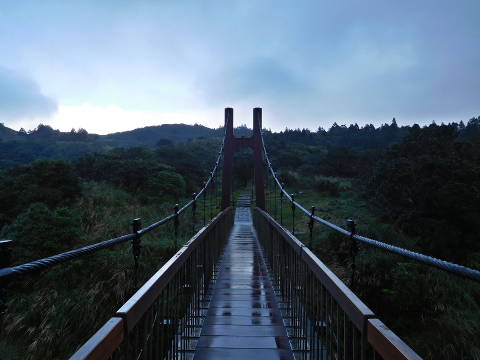 Jingshan suspension bridge