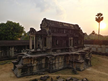 Angkor Wat southern library